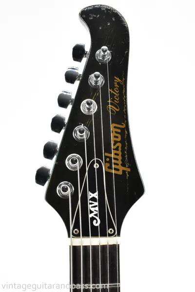 1981 Gibson Victory MVX headstock front