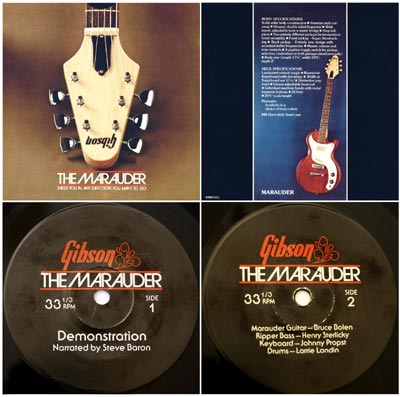 1974 Gibson Marauder promotional record