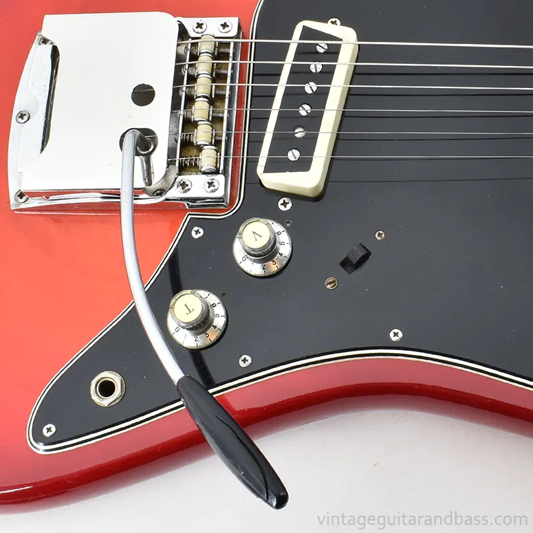 Matsumoku combined bridge / vibrola as fitted to a 1971 Epiphone 1802T