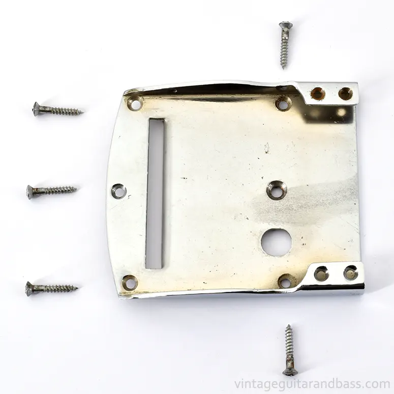 Matsumoku combined bridge / vibrola - baseplate with mounting screws