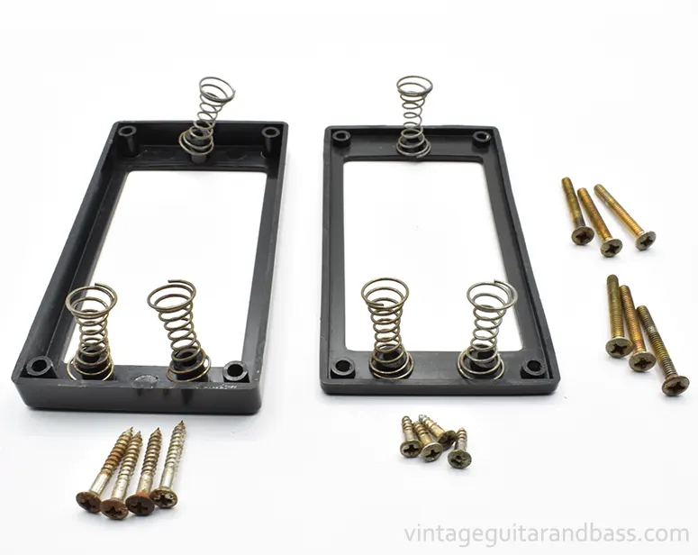 Matsumoku Maxon humbucker mounting rings, bolts, screws and springs