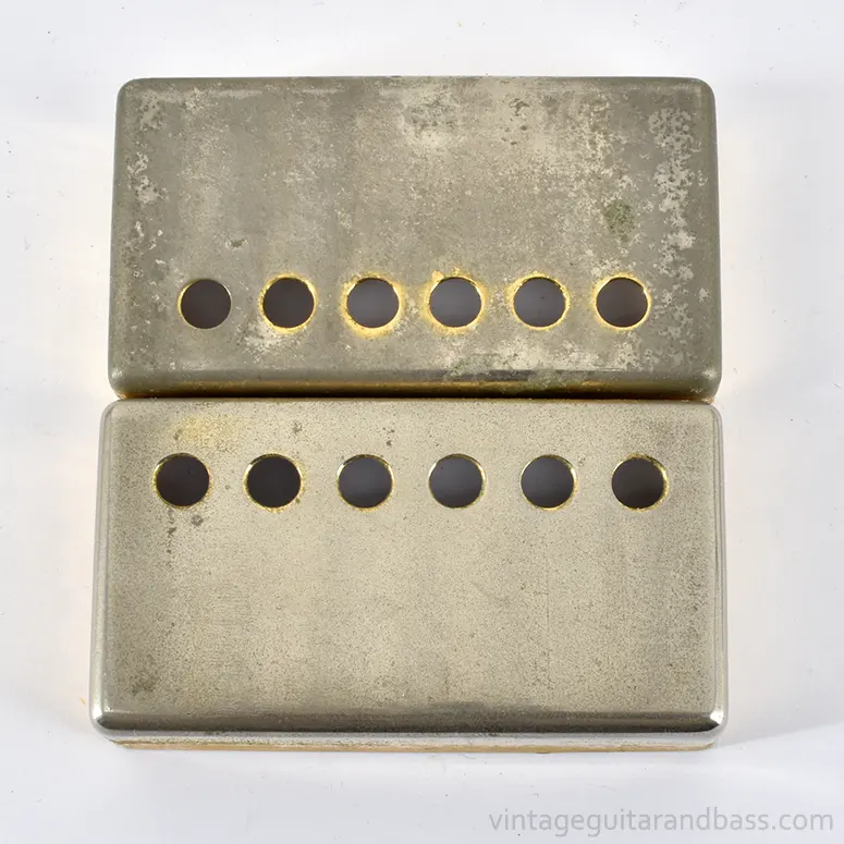 1971 and 1973 Matsumoku Maxon humbucker covers