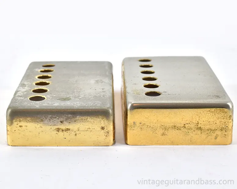 1971 and 1973 Matsumoku Maxon humbucker covers