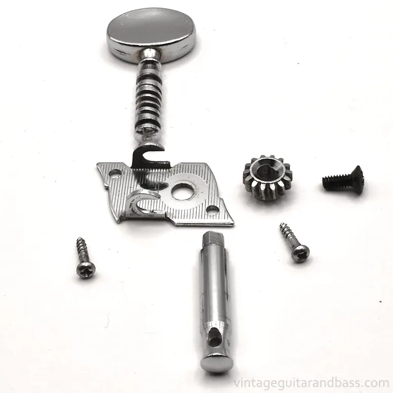 Matsumoku open gear individual tuner disassembled showing all components